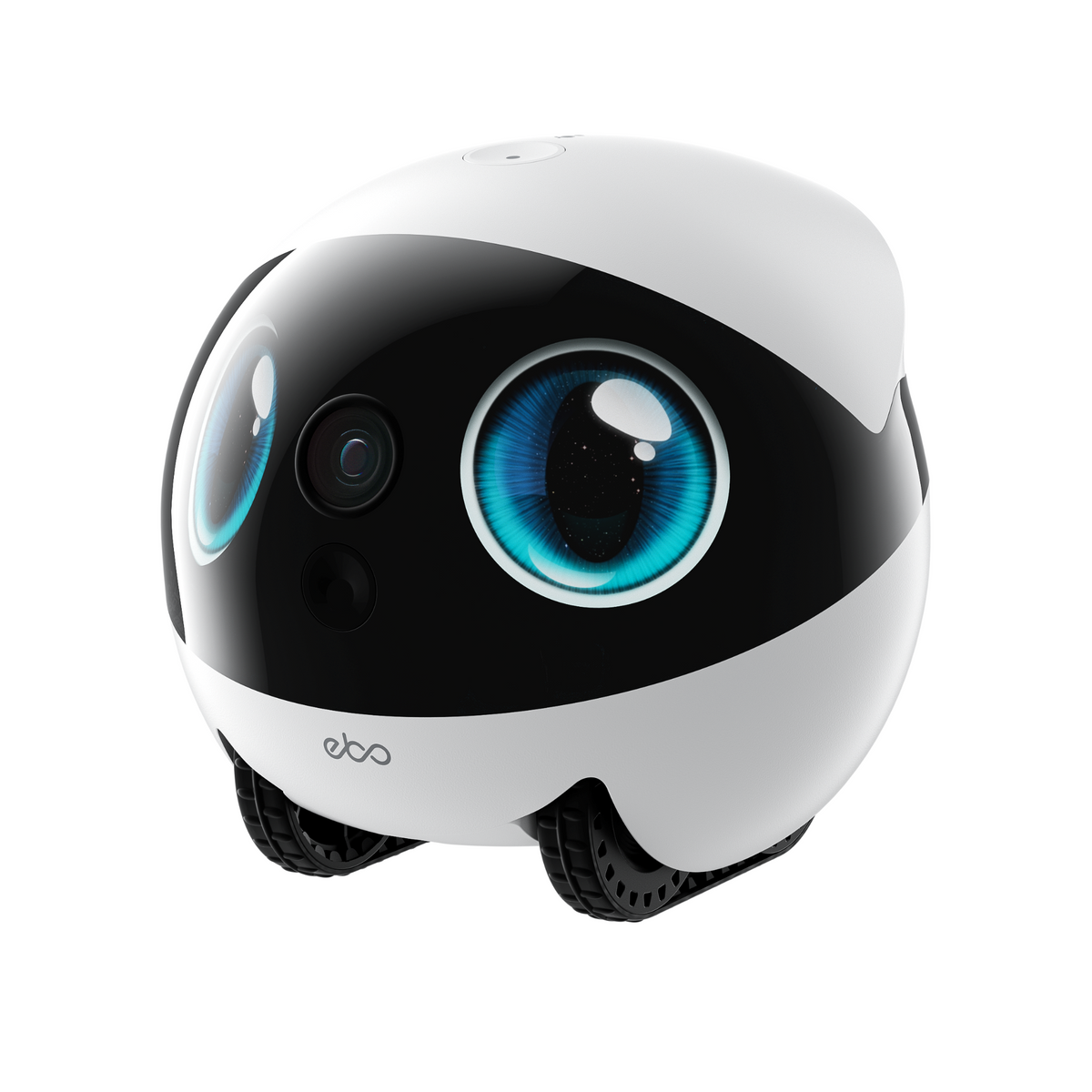 Enabot EBO Air 2S family companion robot, front view