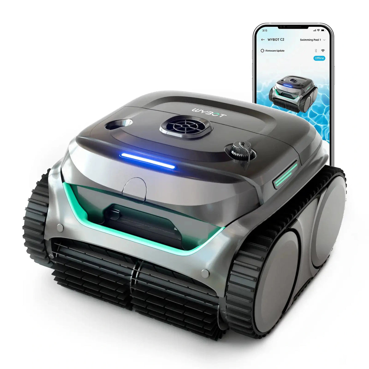 (2026 Upgrade) WYBOT C2 Cordless Robotic Pool Cleaner