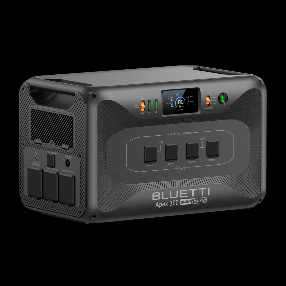 BLUETTI Apex 300 Portable Power Station top view