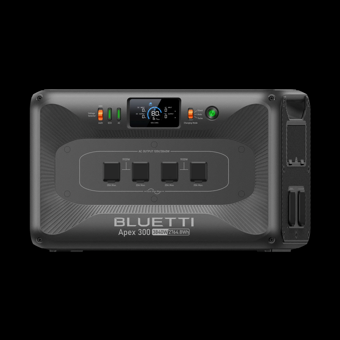 BLUETTI Apex 300 Portable Power Station detail view