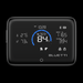 BLUETTI Display 1 magnetic screen showing battery, temperature, and power stats