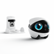 Enabot EBO Air 2S robot three-quarter view with charging dock