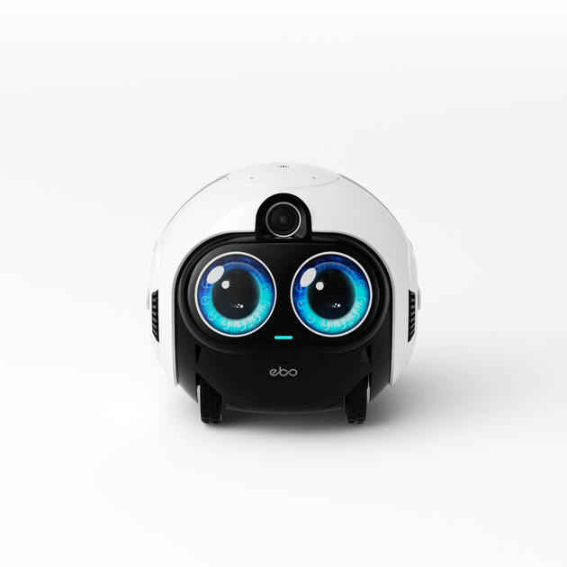 Enabot EBO Max family companion robot, front view