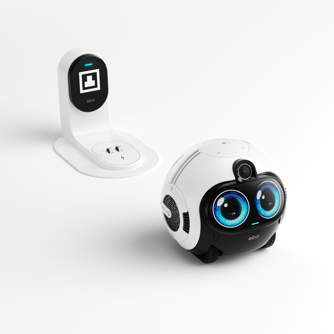 Enabot EBO Max robot with charging dock station