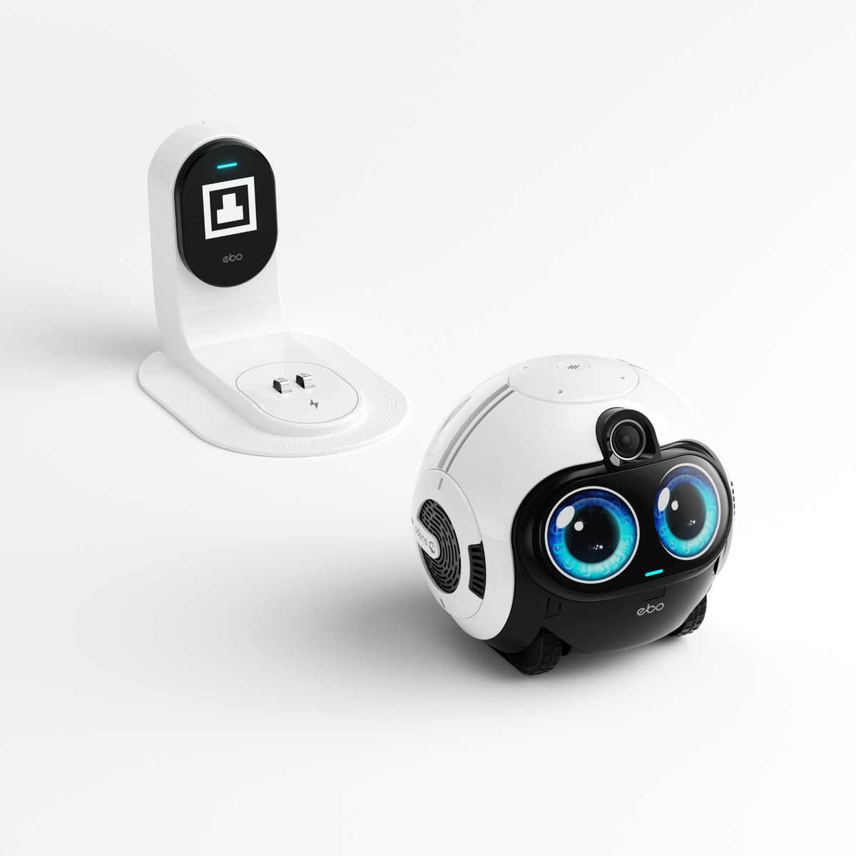 Enabot EBO Max robot with charging dock station