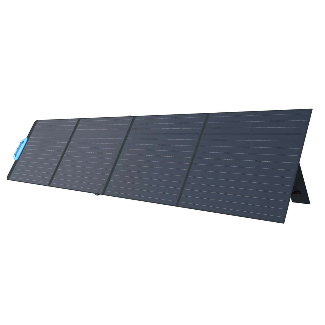 BLUETTI PV200 solar panel folded with handle