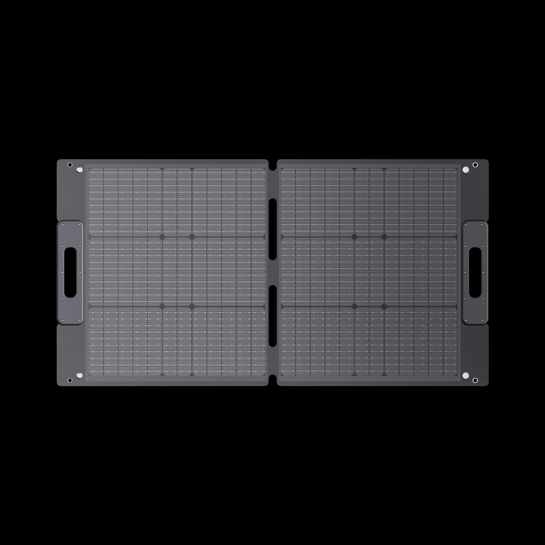 BLUETTI SP100L 100W foldable solar panel unfolded front view
