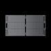BLUETTI SP100L 100W foldable solar panel unfolded front view
