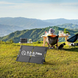 BLUETTI SP100L solar panel charging a power station outdoors